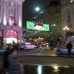Piccadilly Circus, London, Christmas 2011