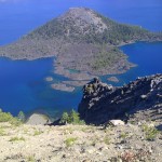  crater lake, rim village, oregon, usa
