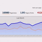 3,000+ Page Views a Month!