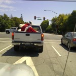 Santa Claus in California