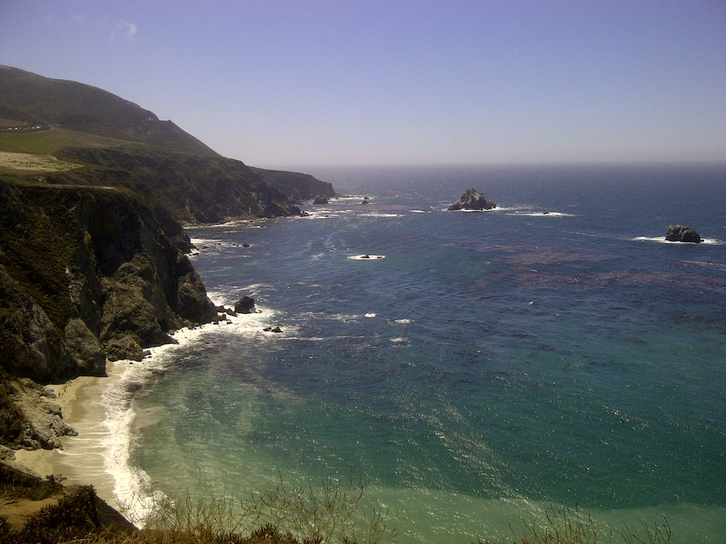 pacific ocean northern california coastline
