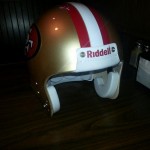 49ers nfl helmet
