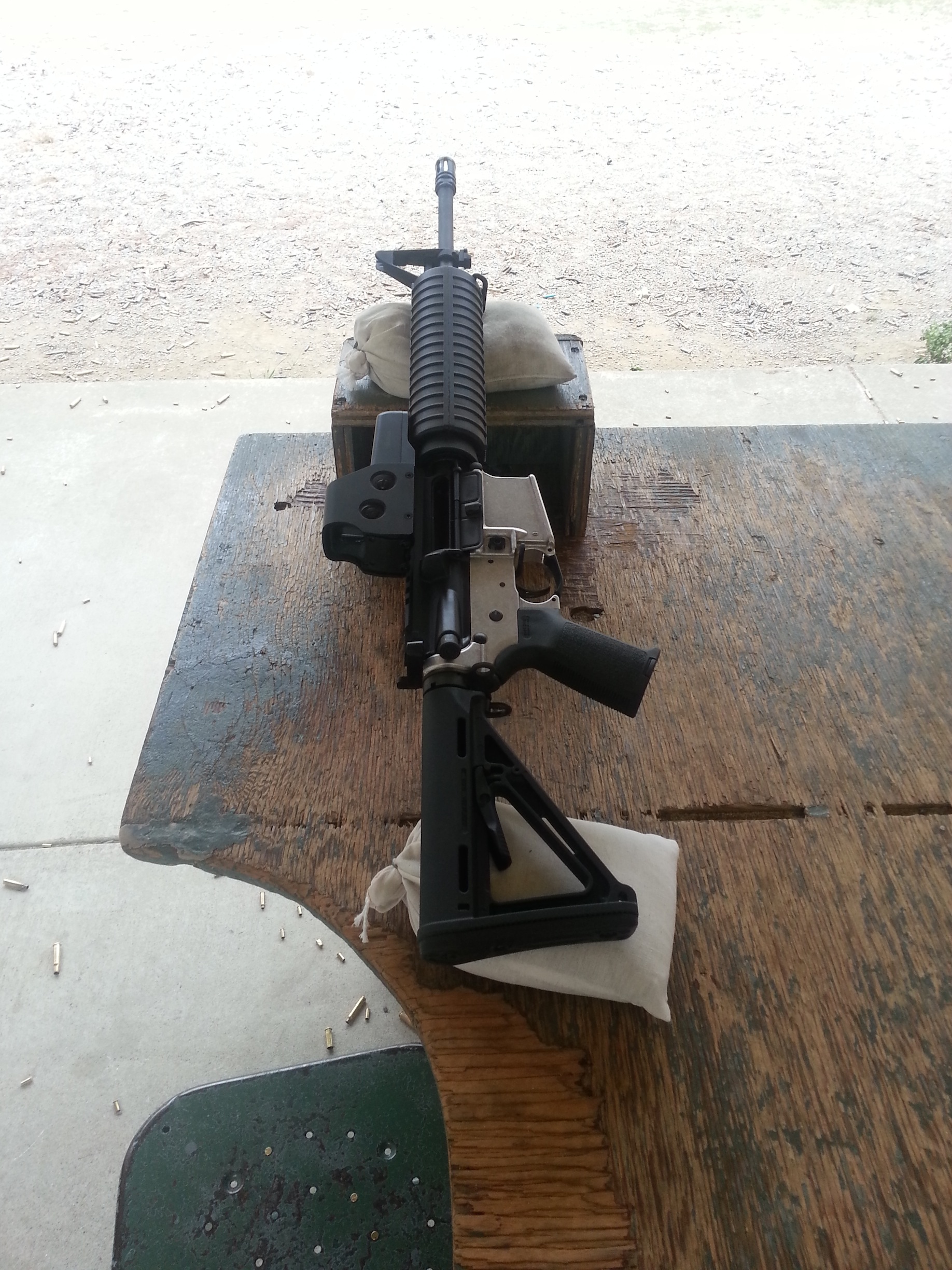 shooting range, rifle, california